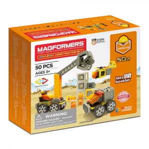 Магнітний конструктор Magformers Будівництво 50 елементів (717004)