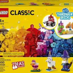 Конструктор LEGO Classic Прозорі кубики для творчості (11013)