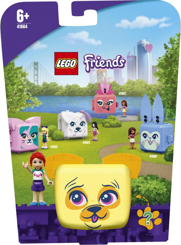 Конструктор LEGO Friends Ігровий куб Мопс із Мією (41664) – babystreet.com.ua