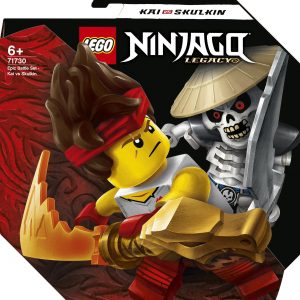 Конструктор LEGO Ninjago Грандіозна битва Кай проти Скалкіна (71730)